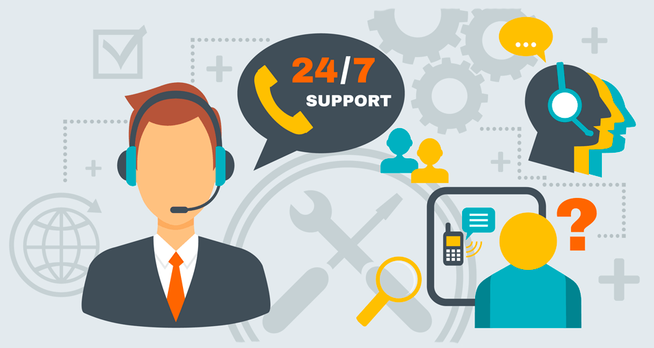 24/7 Helpdesk Support